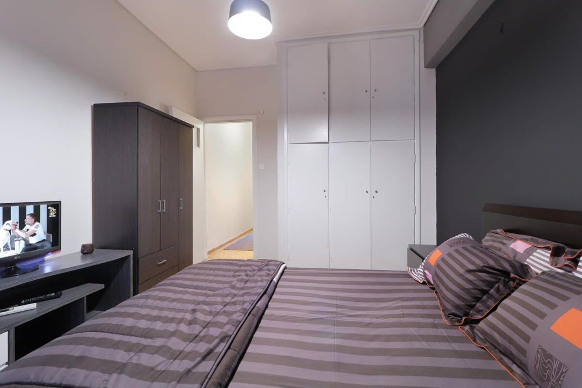 Topfloor Central Apt With Urban Views,3' To Metro Atény Exteriér fotografie