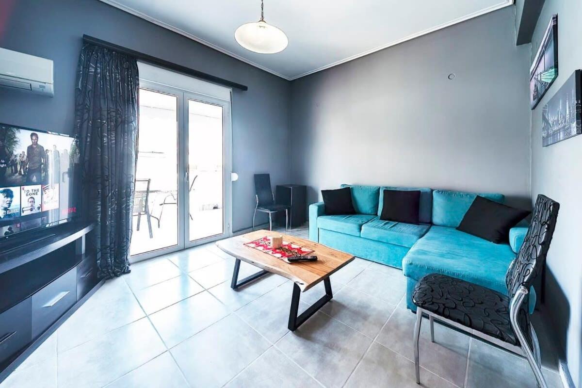 Topfloor Central Apt With Urban Views,3' To Metro Atény Exteriér fotografie